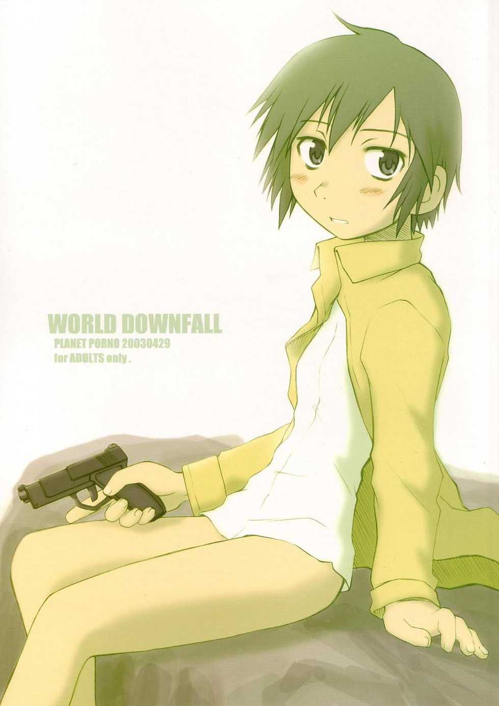 [PLANET PORNO (Yamane)] WORLD DOWNFALL (Kino no Tabi) - Page 1