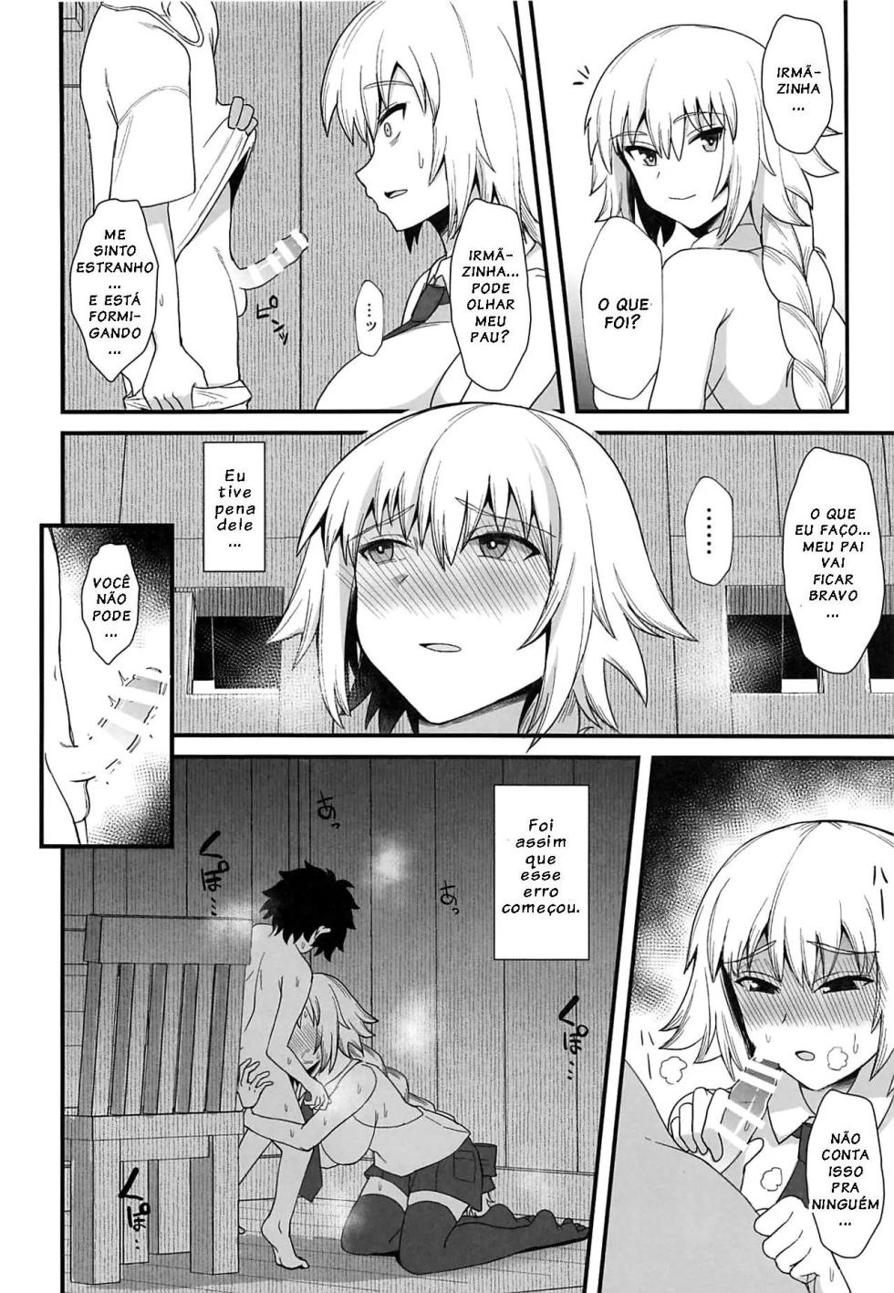 (C96) [Kireinabuta (Butachang)] Jeanne d'Arc de Asobou. (Fate/Grand Order) [Portuguese-BR] - Page 6
