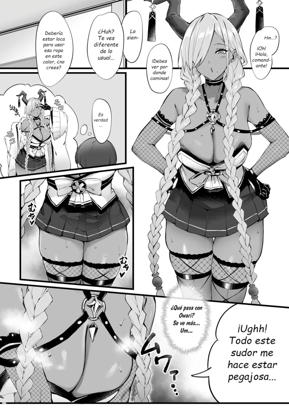 [SALTCHOC (Naha 78, Yasuda K)] Owari to Shota Shikikan no Majiyaba na Love Power (Azur Lane) [Spanish] [Panther] [Digital] - Page 3