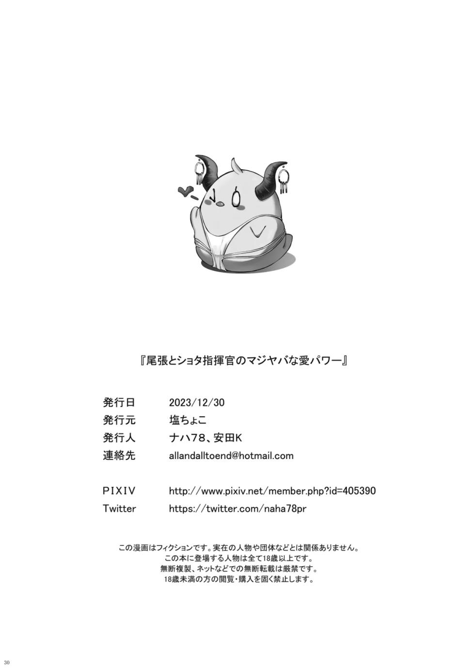 [SALTCHOC (Naha 78, Yasuda K)] Owari to Shota Shikikan no Majiyaba na Love Power (Azur Lane) [Spanish] [Panther] [Digital] - Page 28