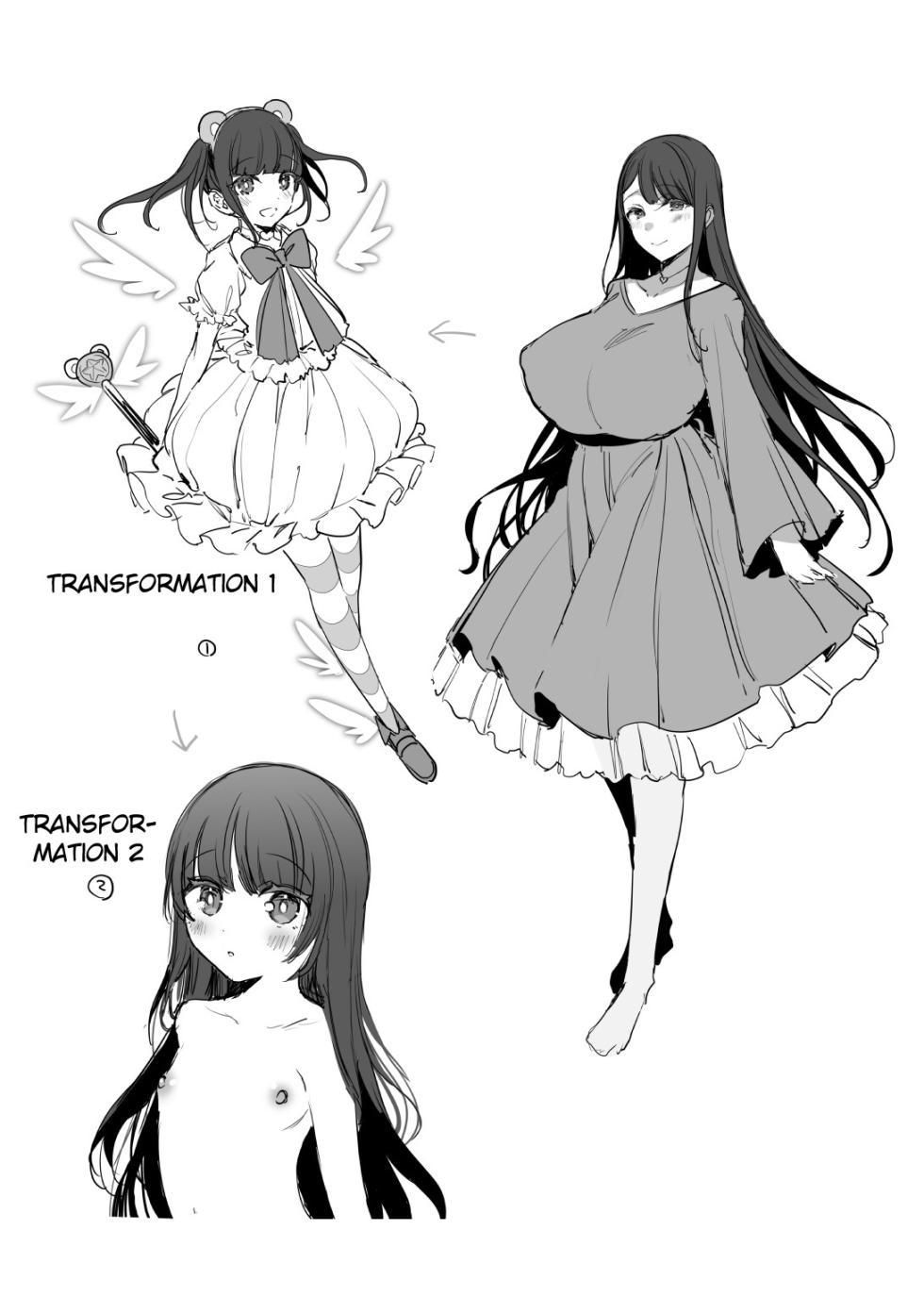 [Amamiya Mizuki] Hahaoya Mahou Shoujo Loli-ka NTR Manga [English] [Satoru] - Page 10