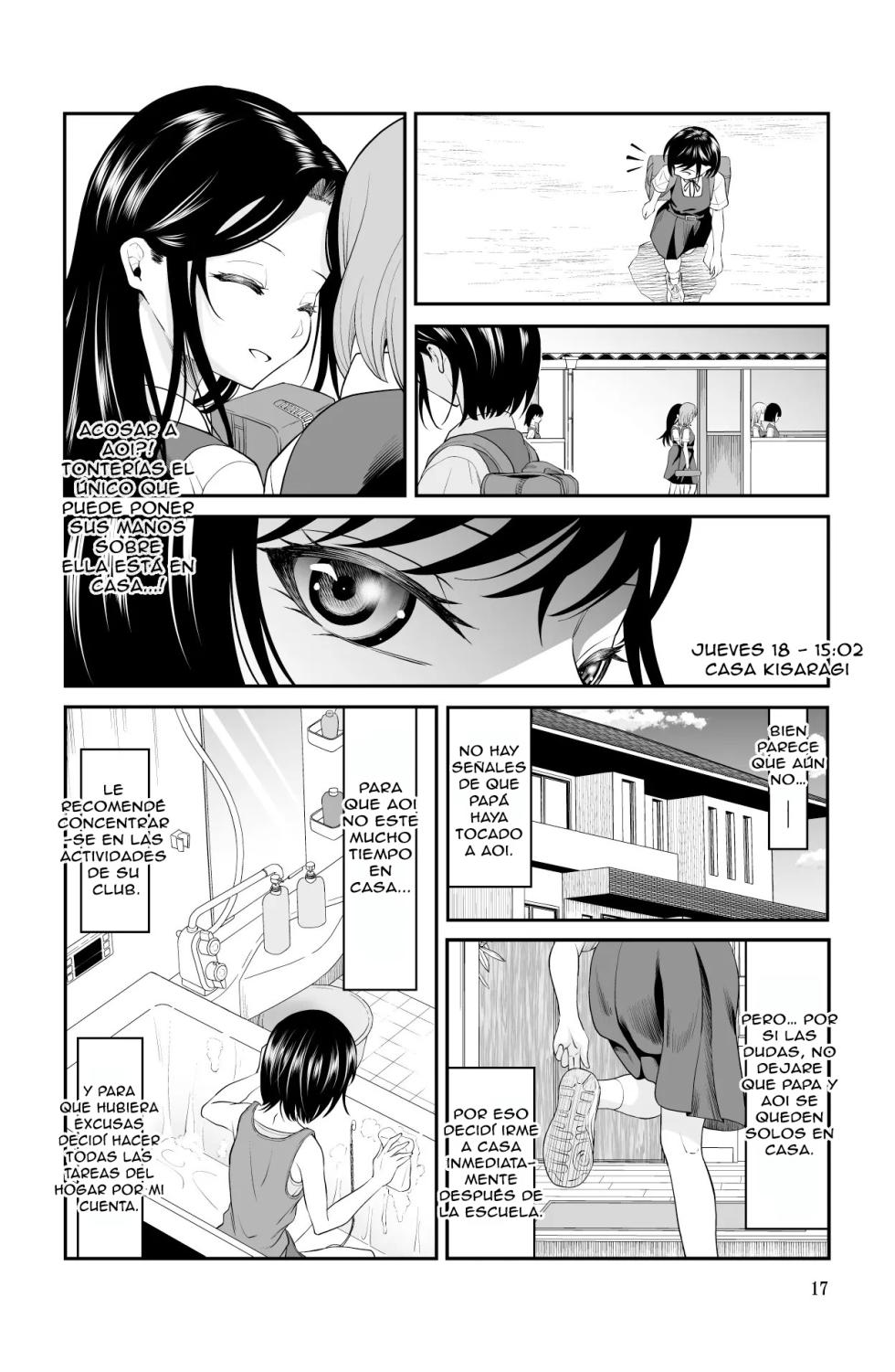 [Dice B] Chikayoruna, Kuso Oyaji!! | ¡¡No te Acerques a Mi, Maldito Padre!! [Spanish] [HENVAL] [Incomplete] - Page 17