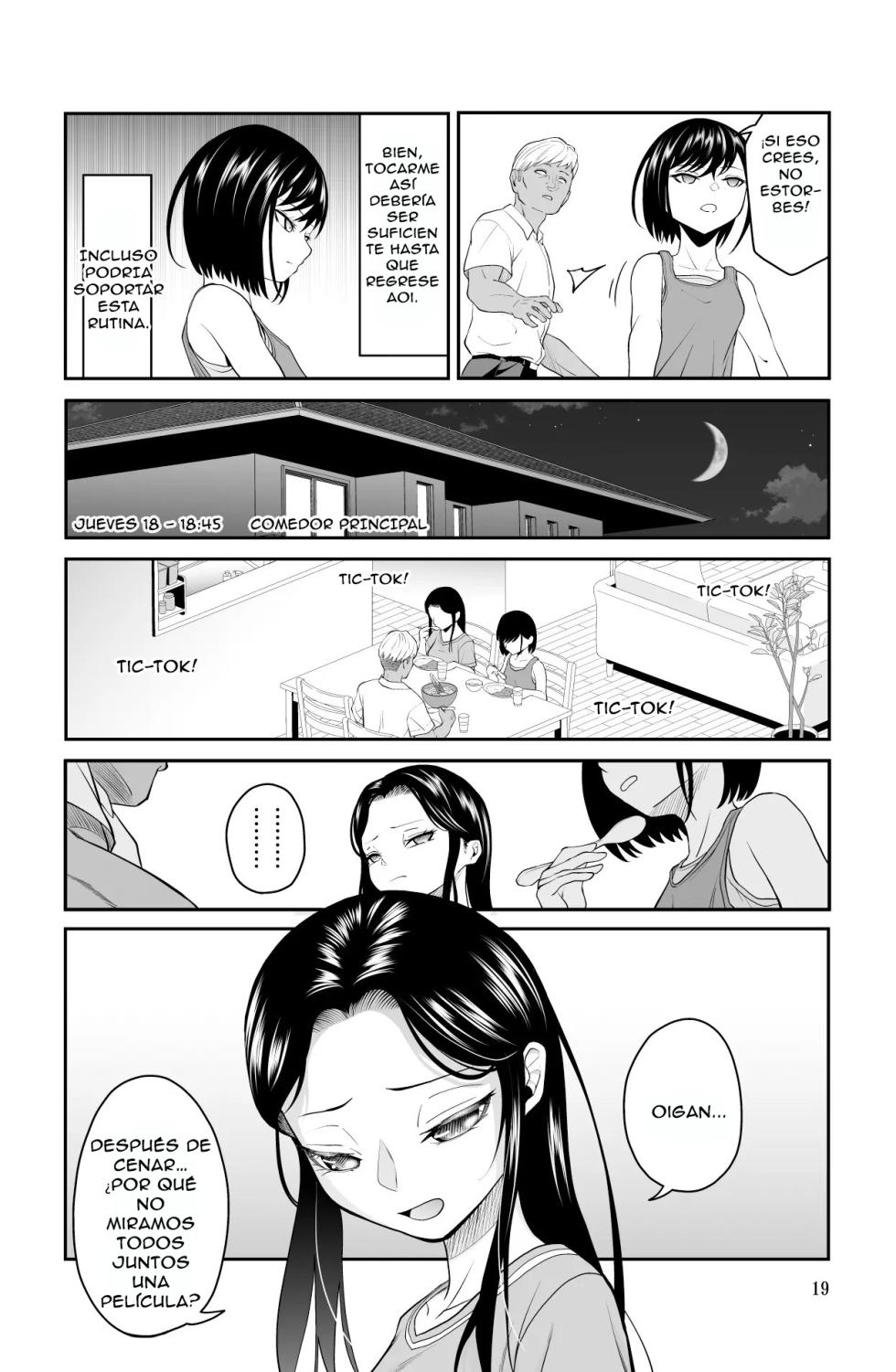 [Dice B] Chikayoruna, Kuso Oyaji!! | ¡¡No te Acerques a Mi, Maldito Padre!! [Spanish] [HENVAL] [Incomplete] - Page 19