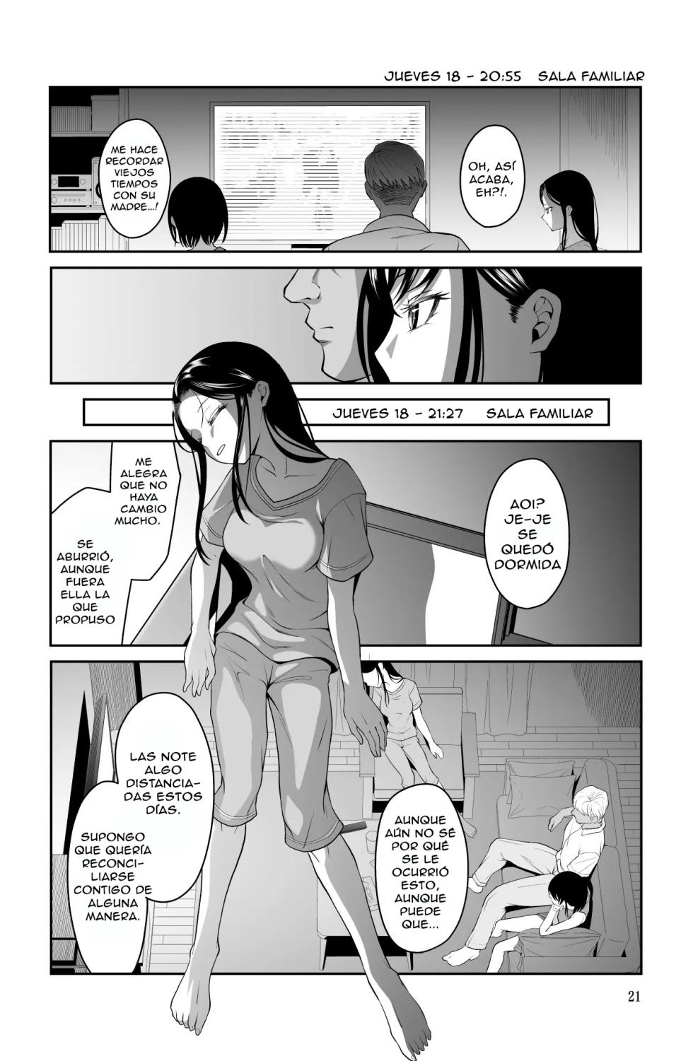 [Dice B] Chikayoruna, Kuso Oyaji!! | ¡¡No te Acerques a Mi, Maldito Padre!! [Spanish] [HENVAL] [Incomplete] - Page 21