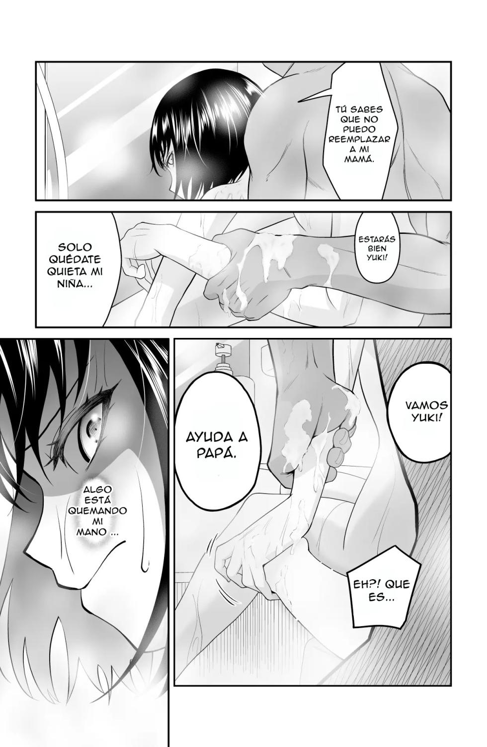 [Dice B] Chikayoruna, Kuso Oyaji!! | ¡¡No te Acerques a Mi, Maldito Padre!! [Spanish] [HENVAL] [Incomplete] - Page 28