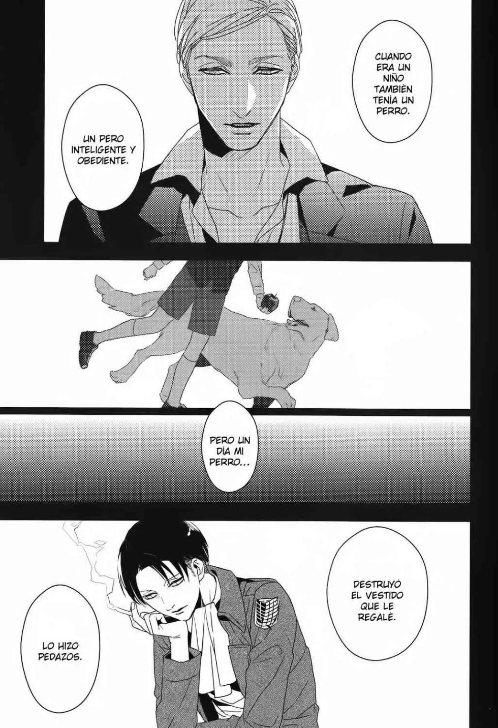 [PIG-ASScorps/ Ore Ebis] Icarus ga nishi no hate (Shingeki no Kyojin) [Whitelies Fansub] [Spanish] - Page 22