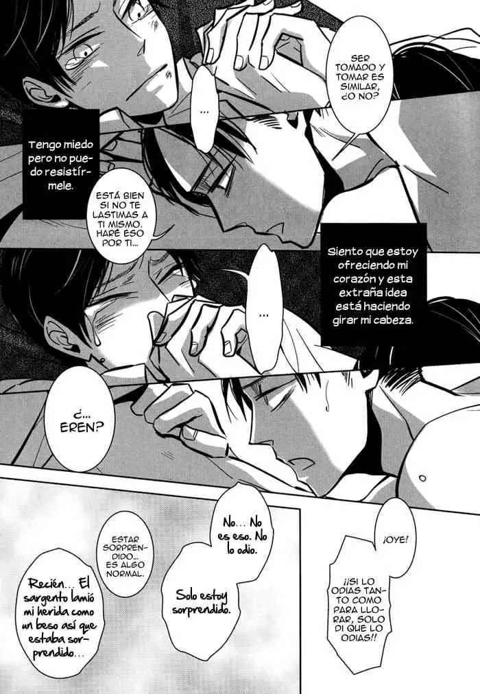 (FALL OF WALL) [acta (Akuta)] Himitsu no Chikashitsu (Shingeki no Kyojin) [Spanish] [Whitelies Fansub] - Page 19