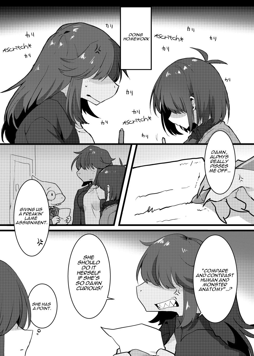 [High Risk High Return (Komugiko)] Ningen x Monster demo Aka-chan wa Dekimasu ka!? | Can a Human and a Monster make a baby!? [English] (Deltarune) [English] [Digital] - Page 3