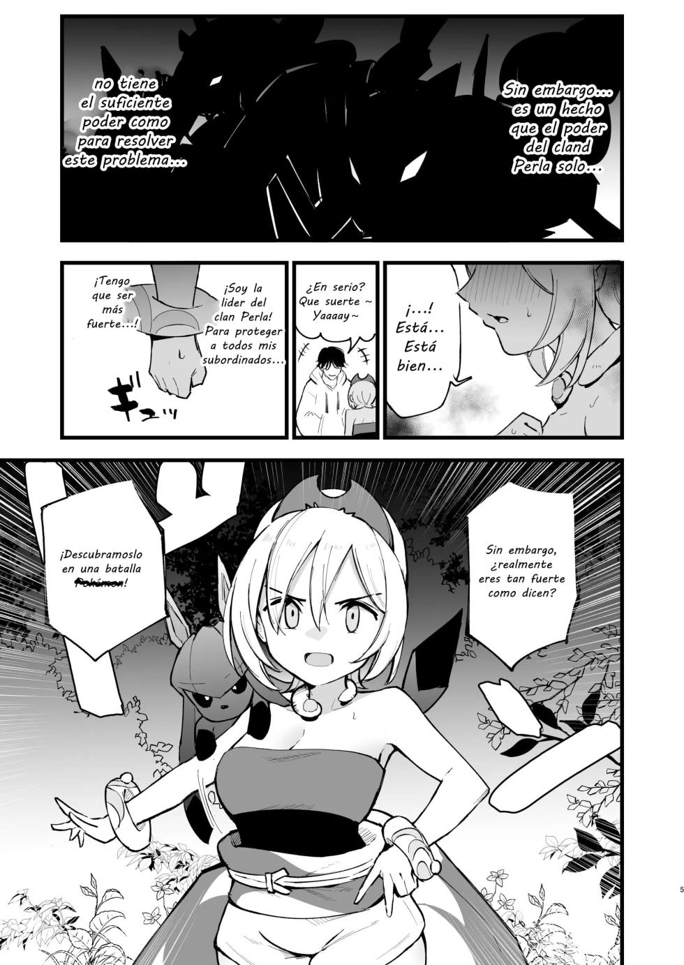 [Shironegiya (miya9)] Hisui Tensei-roku 2 | Records of My Reincarnation In Hisui 2 (Pokémon Legends: Arceus) [Spanish] [El Palacio de la Lujuria] [Digital] - Page 4