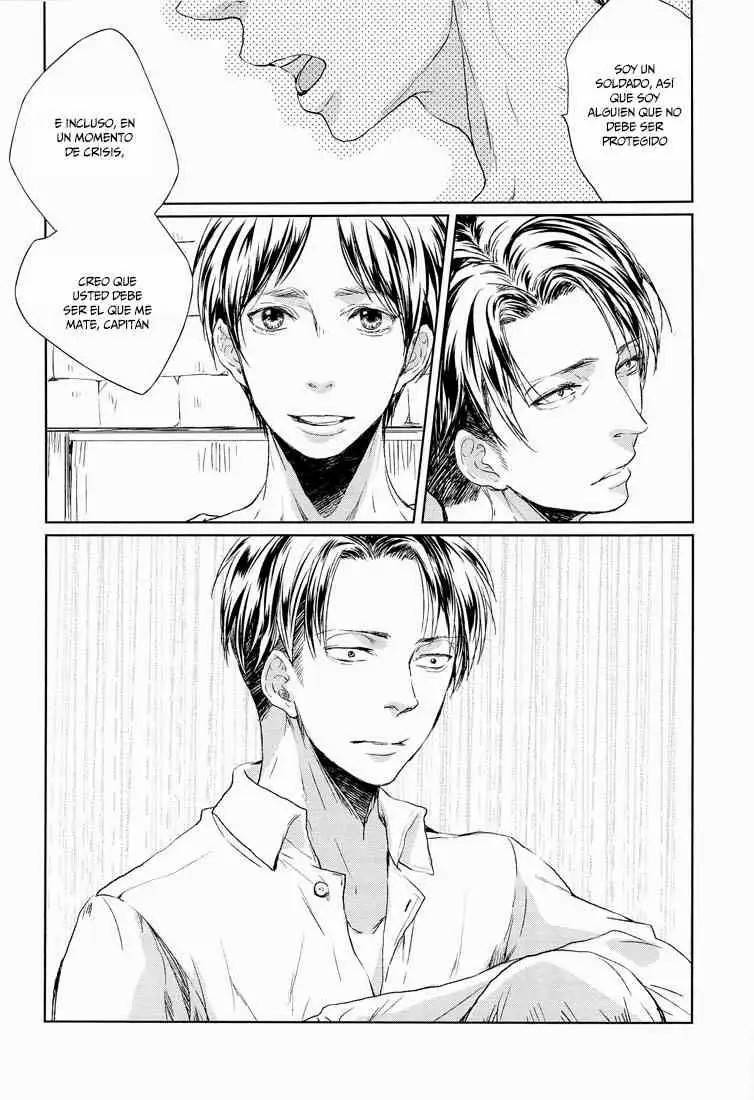 (FALL OF WALL2) [Aoboshi (Hatoji)] Sono sen o koeru na | Don't Cross That Line (Shingeki no Kyojin) [Spanish] [Whitelies Fansub] - Page 26