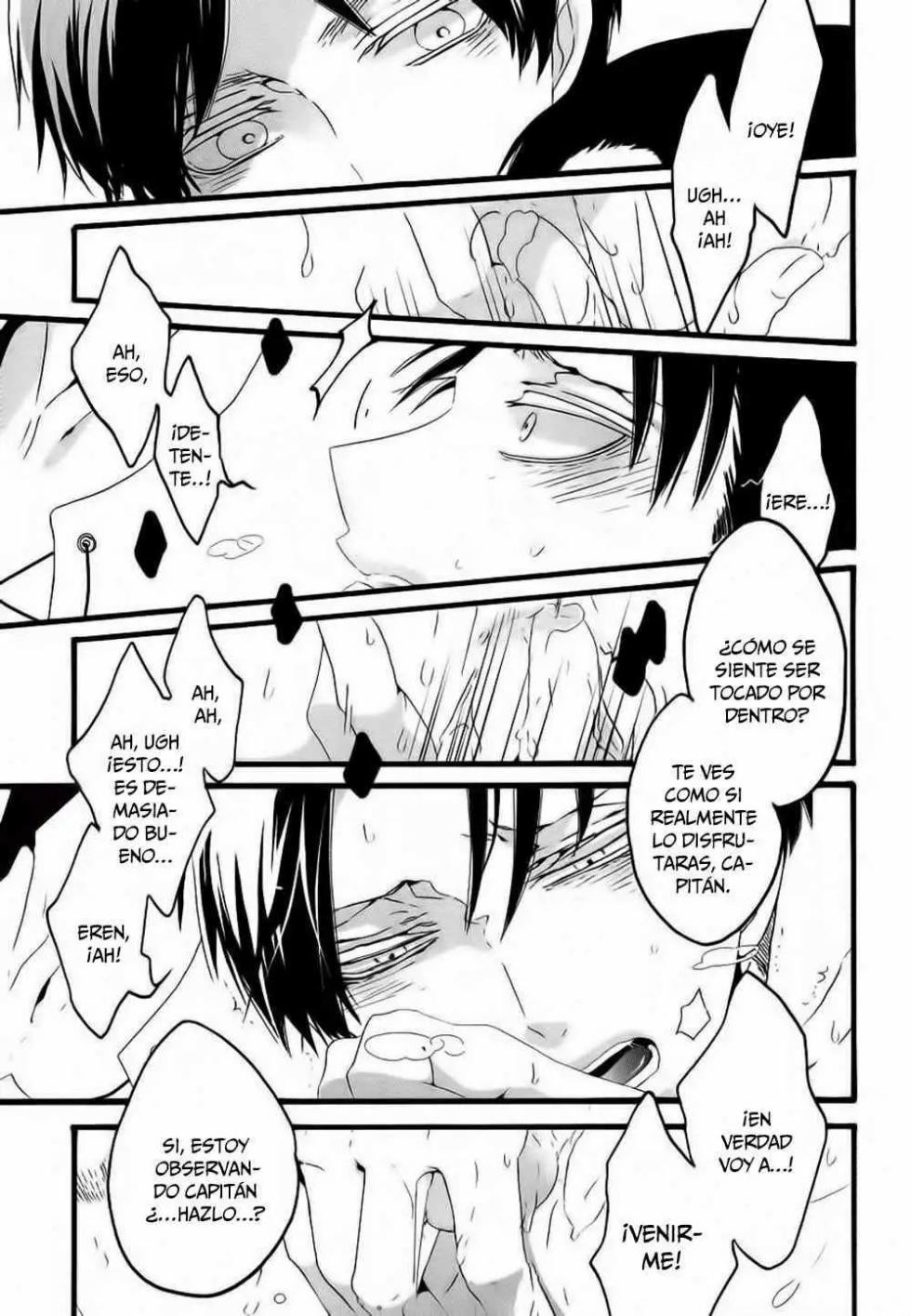 (C84) [KSK. (Haruchika)] Love is blind. (Shingeki no Kyojin) [Spanish] [Whitelies Fansub] - Page 14