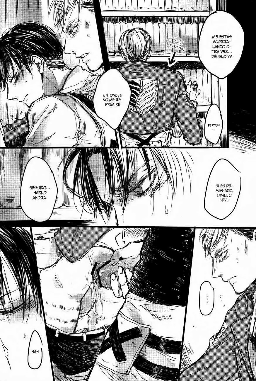 (SUPERKansai19) [Melomelow (Hyura)] Mesaki no Emono Prey in Sight (Shingeki no Kyojin) [Spanish] [Whitelies Fansub] - Page 17