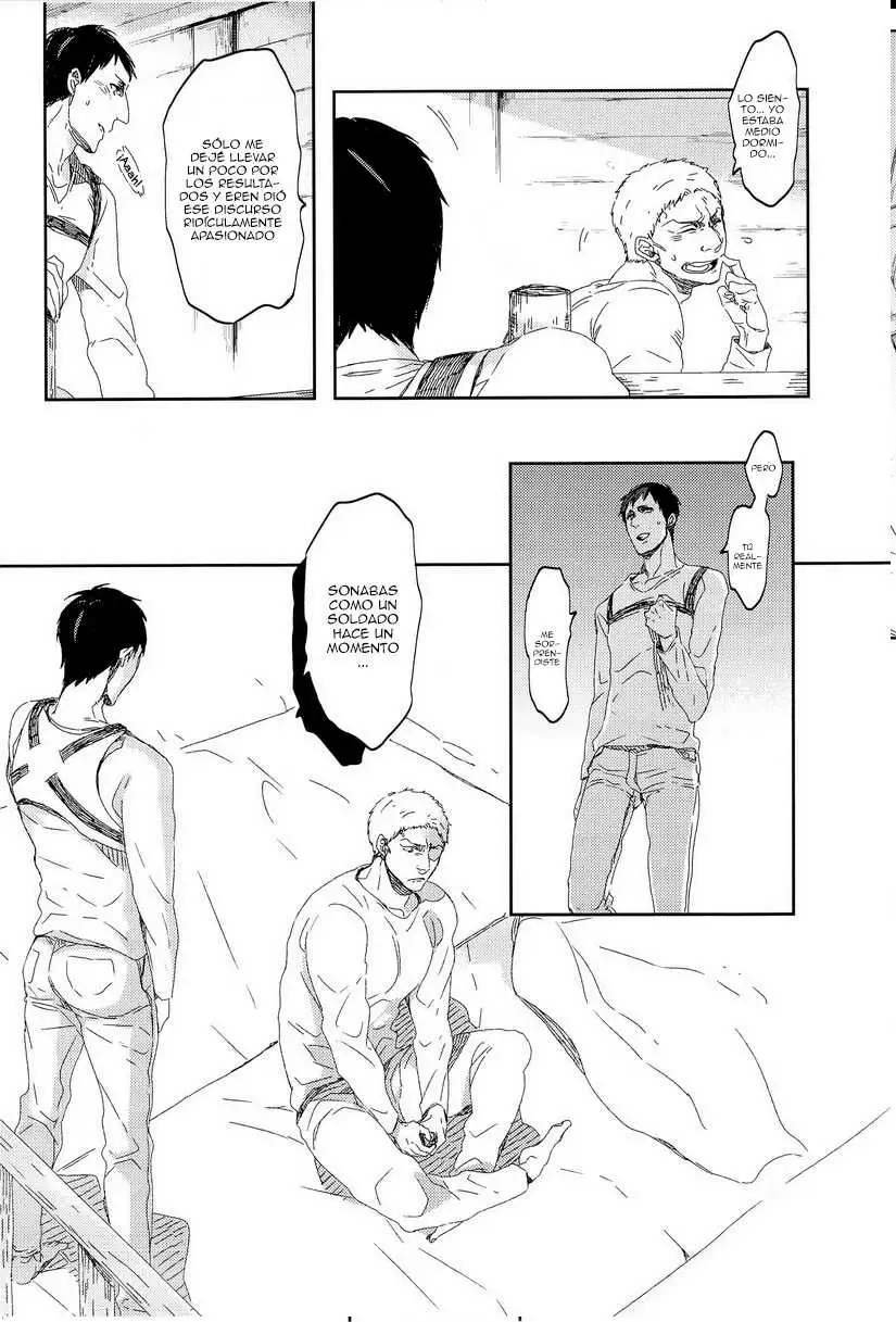 (C84) [C2.Inc, KM1CHOME (C2, Shitappa)] Bokura no Kaeru Basho (Shingeki no Kyojin)  [Whitelies Fansub] [Spanish] - Page 6