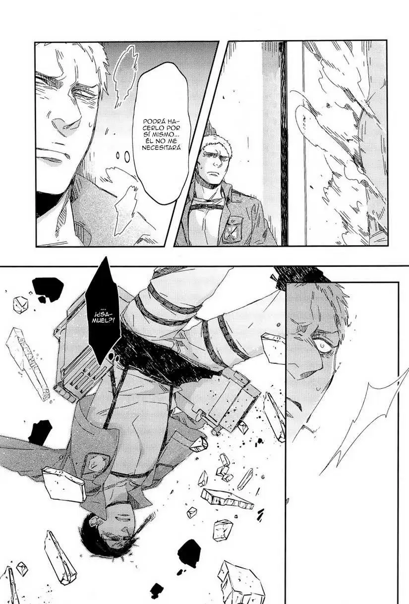 (C84) [C2.Inc, KM1CHOME (C2, Shitappa)] Bokura no Kaeru Basho (Shingeki no Kyojin)  [Whitelies Fansub] [Spanish] - Page 9