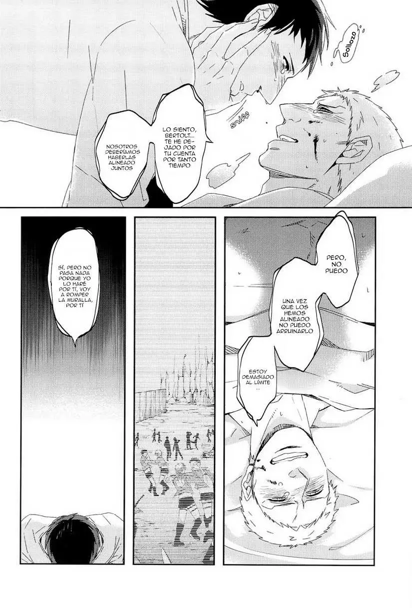(C84) [C2.Inc, KM1CHOME (C2, Shitappa)] Bokura no Kaeru Basho (Shingeki no Kyojin)  [Whitelies Fansub] [Spanish] - Page 26