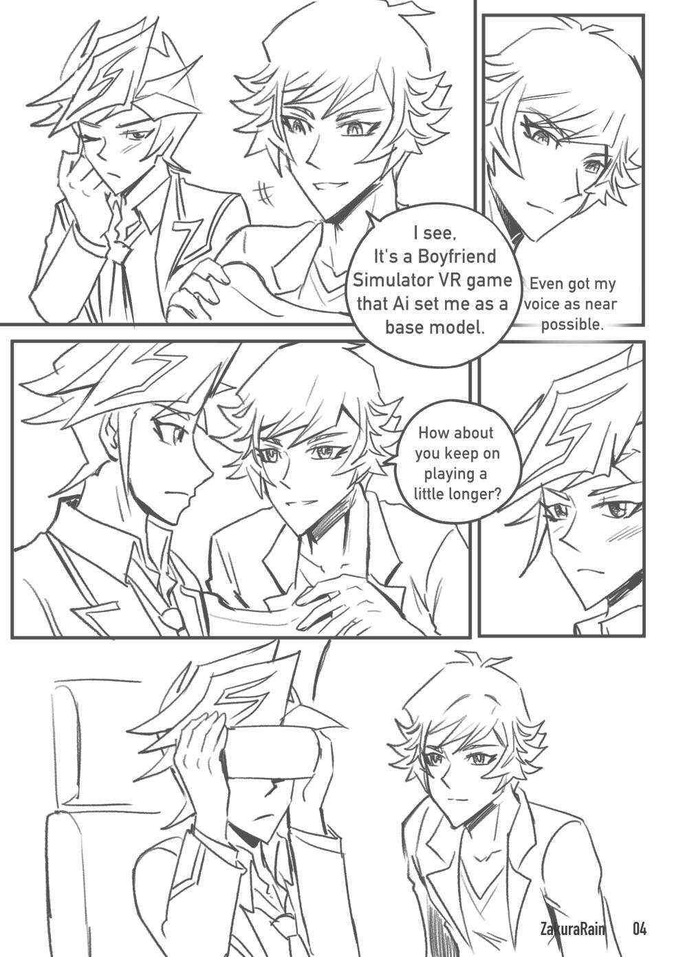 [ZakuraRain] VR Boyfriend (Yu-Gi-Oh! VRAINS) [Digital] [English] - Page 4