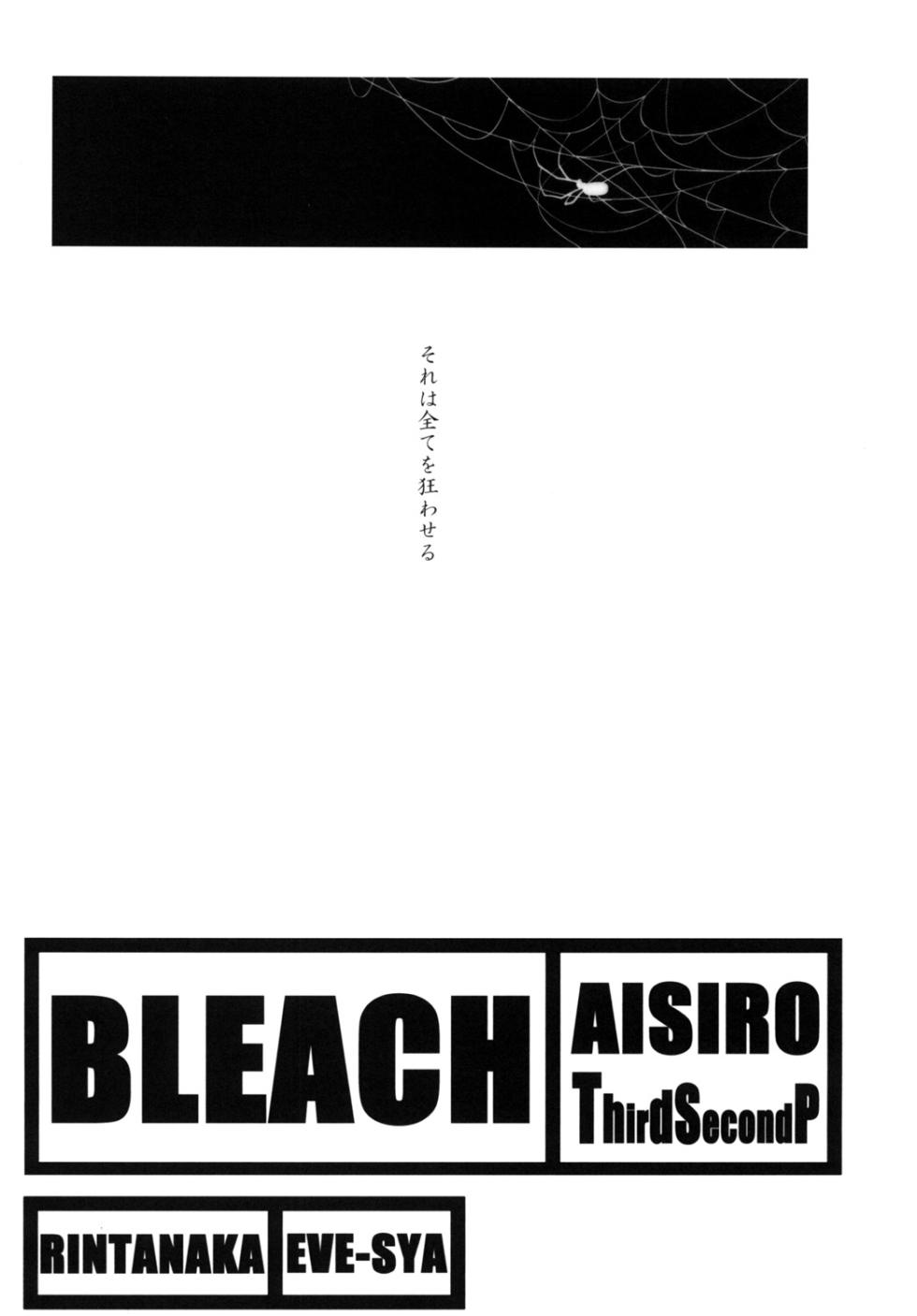 [EVE-SYA (Tanaka Rin)] AISIRO Soushuuhen III ~The world that is ruled over for insanity~  (Bleach) [Digital] - Page 5