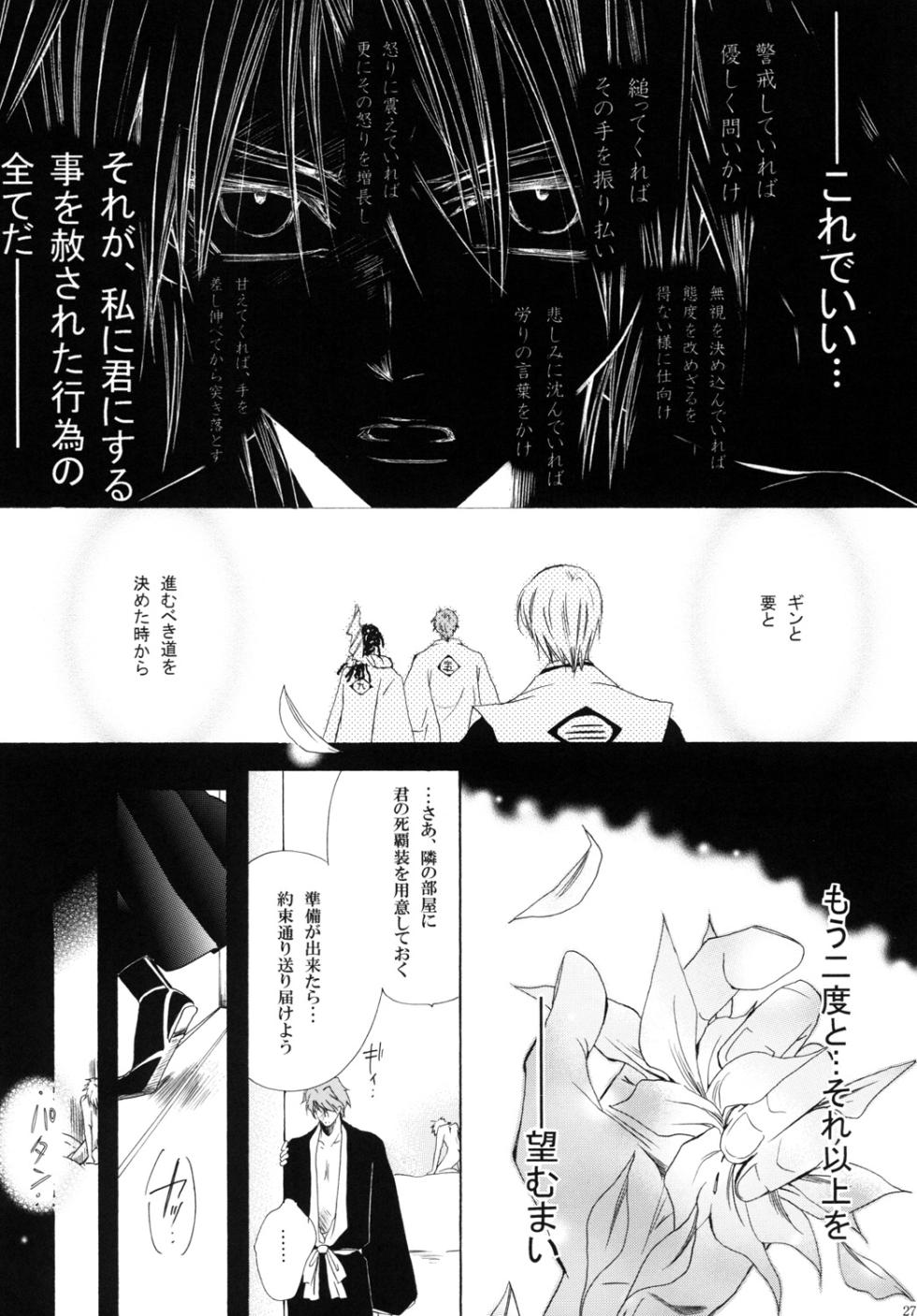 [EVE-SYA (Tanaka Rin)] AISIRO Soushuuhen III ~The world that is ruled over for insanity~  (Bleach) [Digital] - Page 27