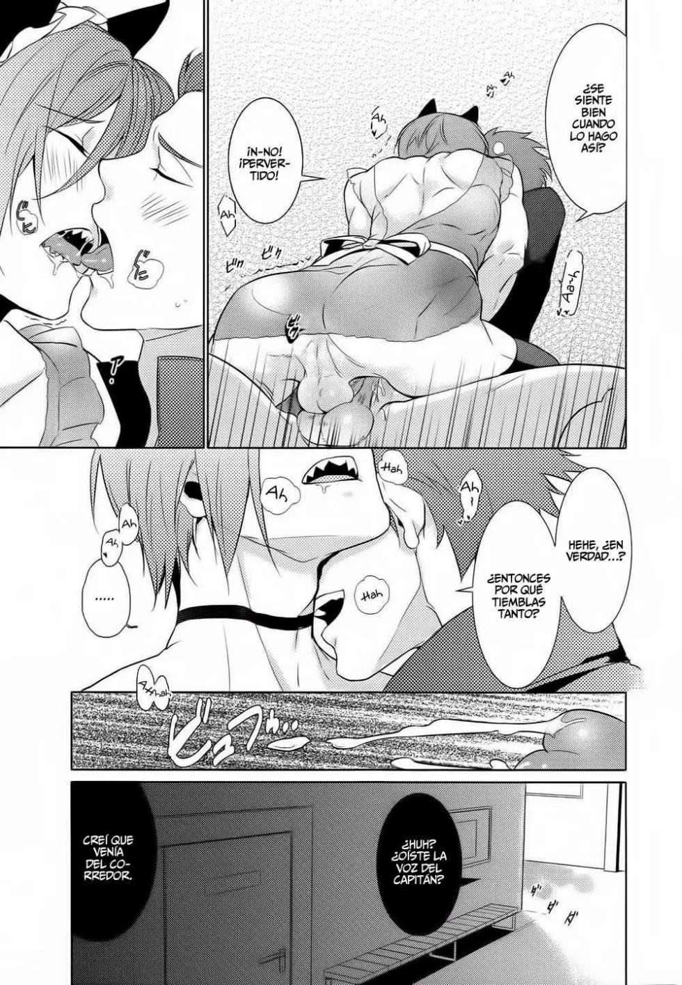 (Renai Jaws) [Candy-ya (Shirouri, Soul)] Rin-chan! Ganbare!! #2 (Free!) [Whitelies Fansub] [Spanish] - Page 10