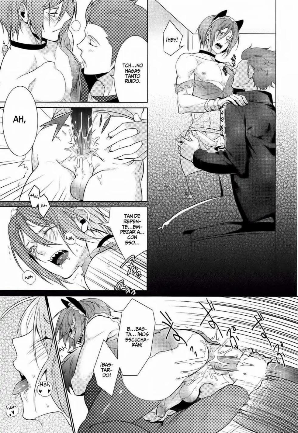 (Renai Jaws) [Candy-ya (Shirouri, Soul)] Rin-chan! Ganbare!! #2 (Free!) [Whitelies Fansub] [Spanish] - Page 14