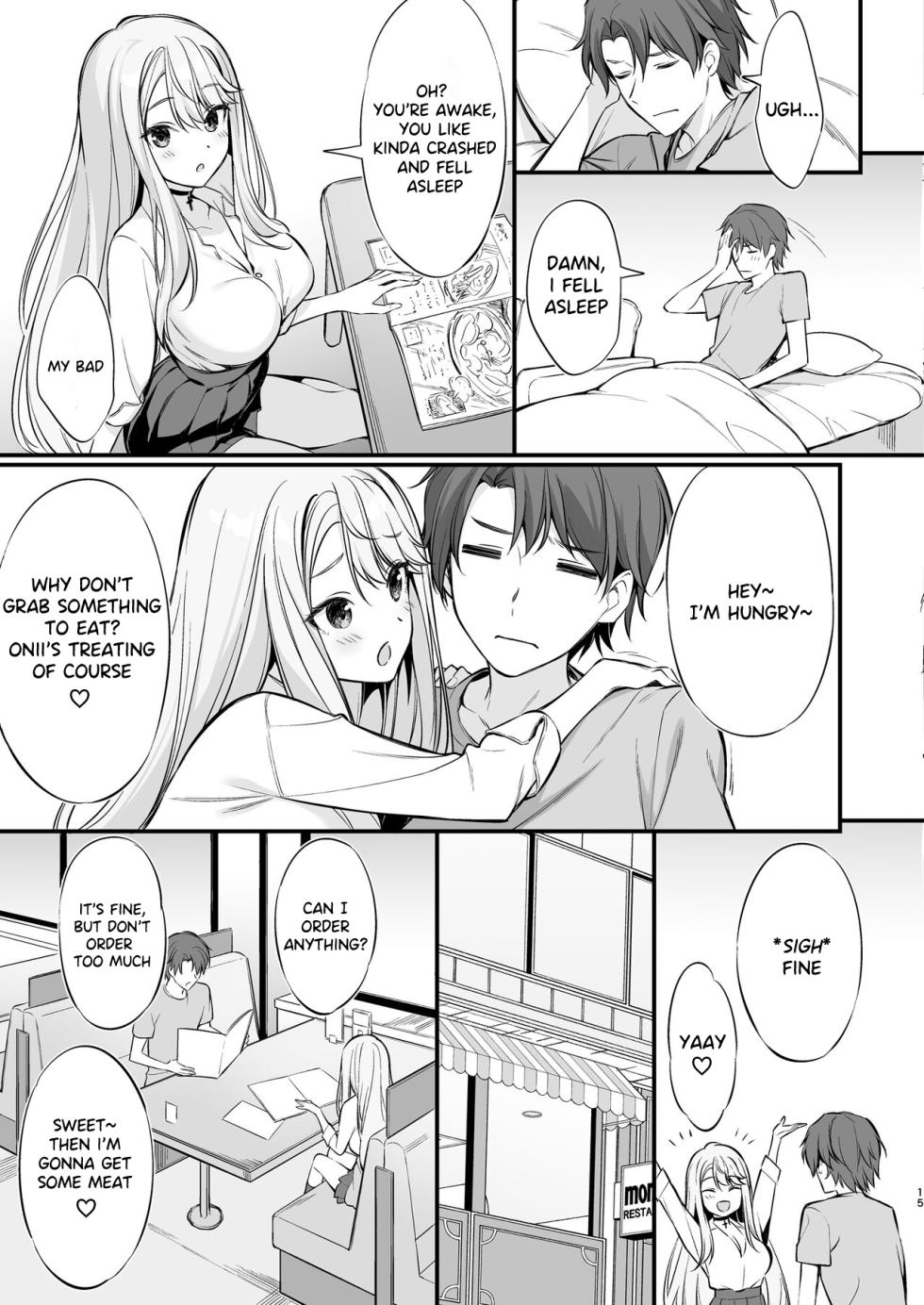 [P:P (Oryou)] SNS de Deatta no wa Gyaru-ka shita Imouto Deshita [English] [Too Laz Translations] [Decensored]  [Digital] - Page 14