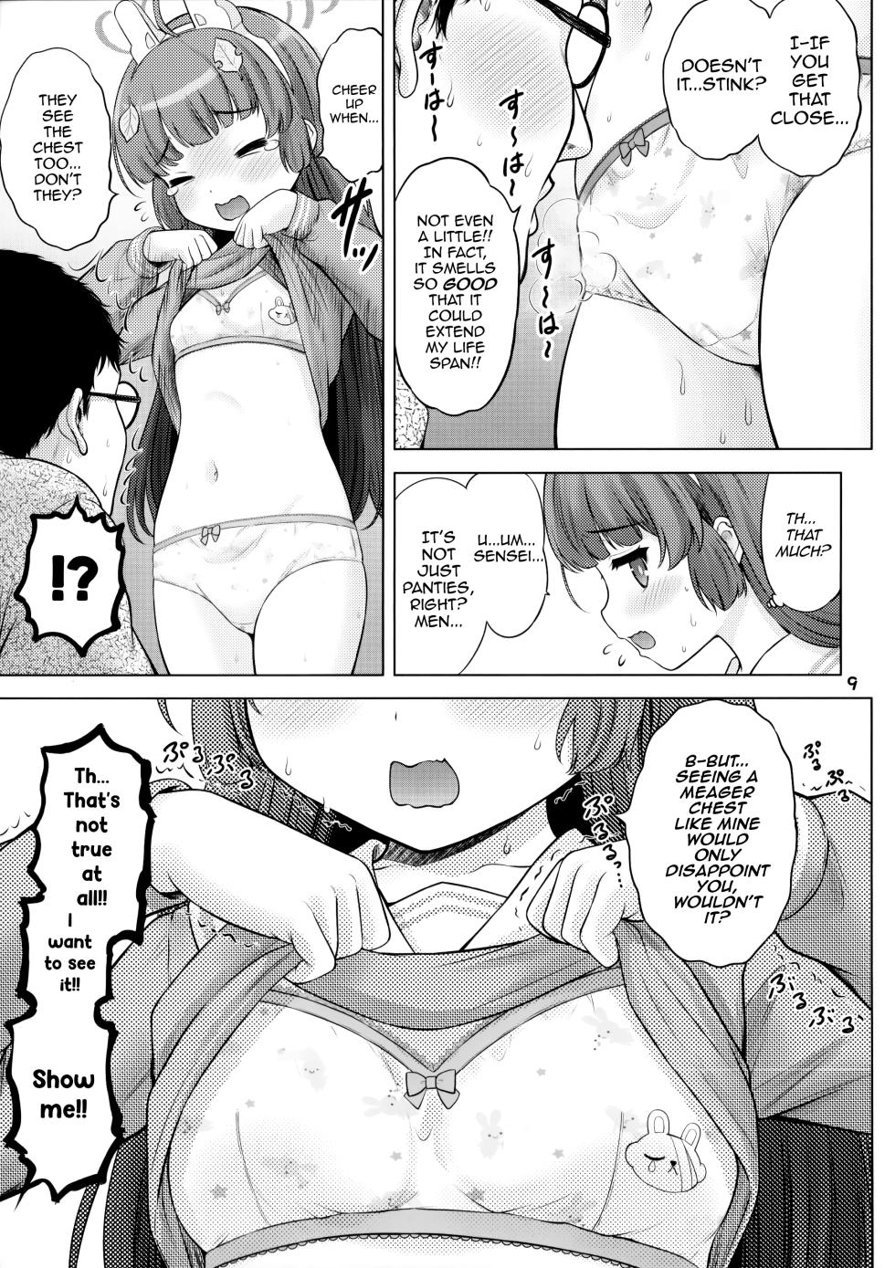 (C102) [Nekoyashiki (Nekodanshaku)] Kyouizon no Usagi - Codependency Rabbit (Blue Archive) [English] [Anonymous] - Page 8