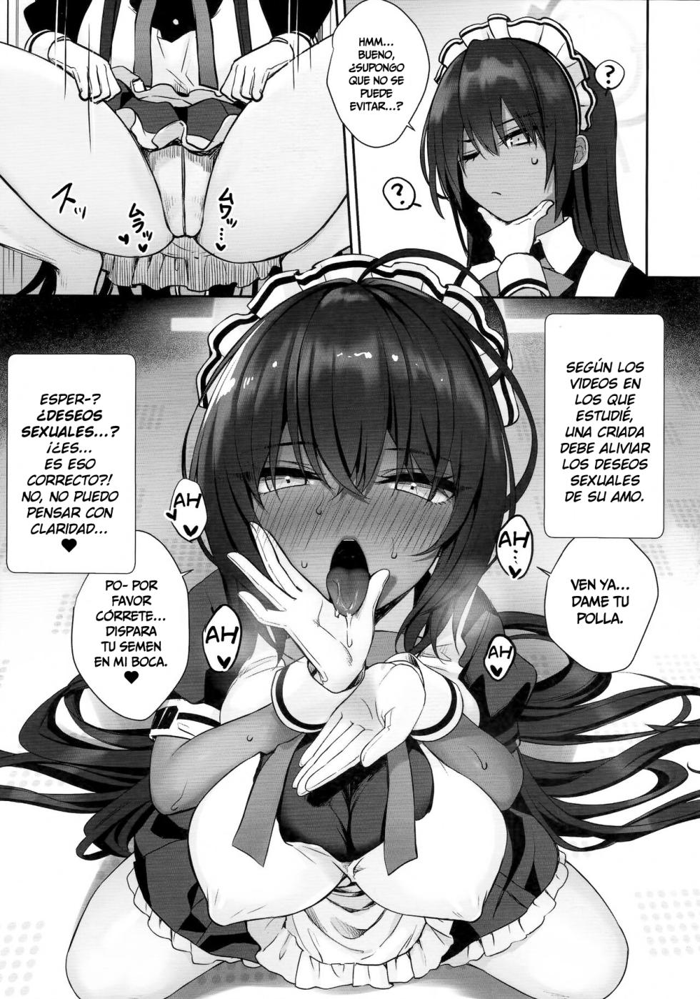 (C100) [Yakiniku Tabetai (Derauea)] Karin-chan no Ura Shinpi Kaihou ~Suimin Zecchou, Kaishi~ Hen (Blue Archive) [Spanish] [-A.W. SCAN-] - Page 24