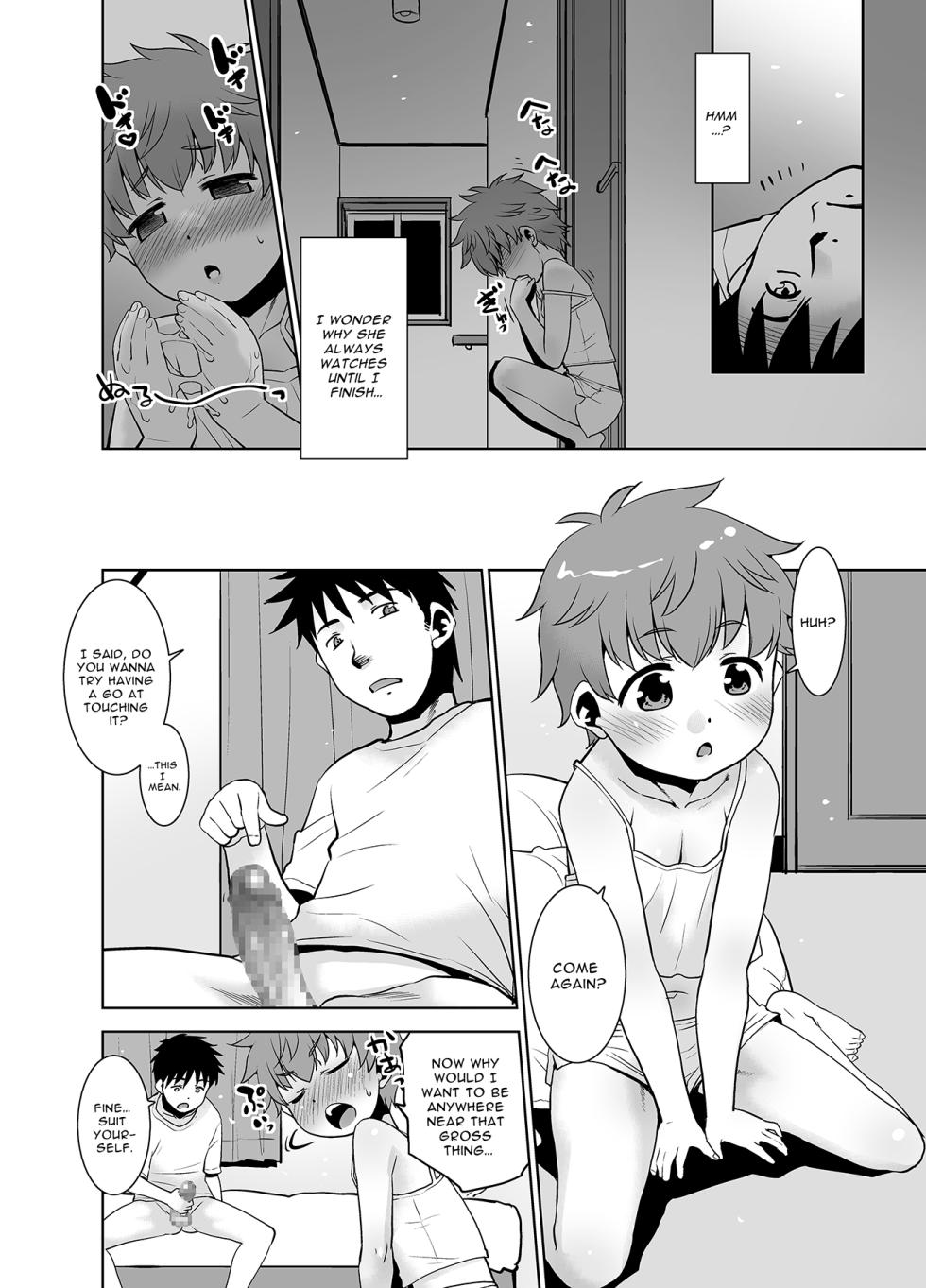 [T.4.P (Nekogen)] Onani Shitetara Imouto ga Tsureta Ken. | Fapping Fished Up My Little Sister Hook, Line, and Sink'er. [English] [BigSalad] [Digital] - Page 8