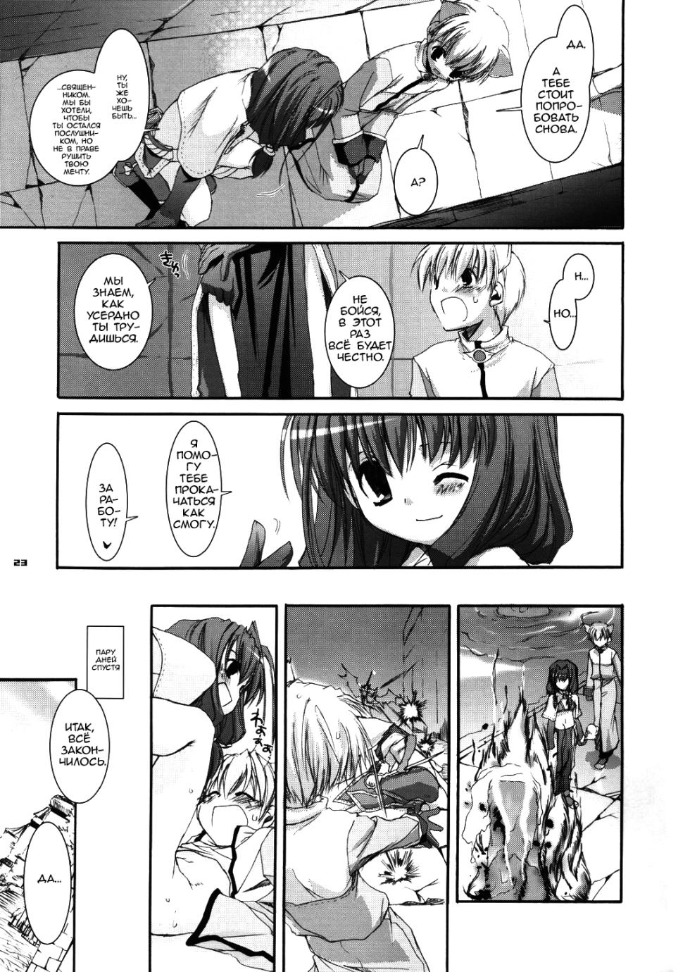 (CR37) [Digital Lover (Nakajima Yuka)] D.L. Action 29 (Ragnarok Online) [Russian] [dozer] - Page 23