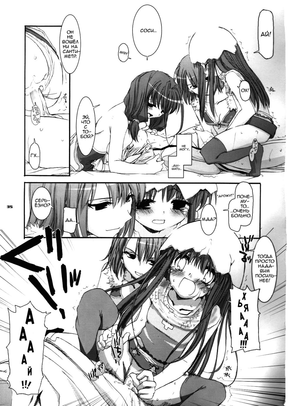 (CR37) [Digital Lover (Nakajima Yuka)] D.L. Action 29 (Ragnarok Online) [Russian] [dozer] - Page 35