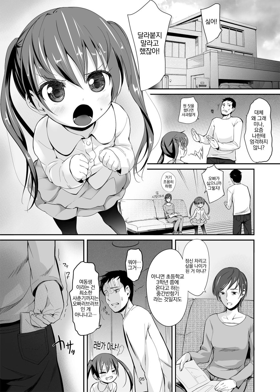 [Bizensiki Roroppu (Bizen)] Imouto no Anal de [Korean] [Digital] {역식채널} - Page 5