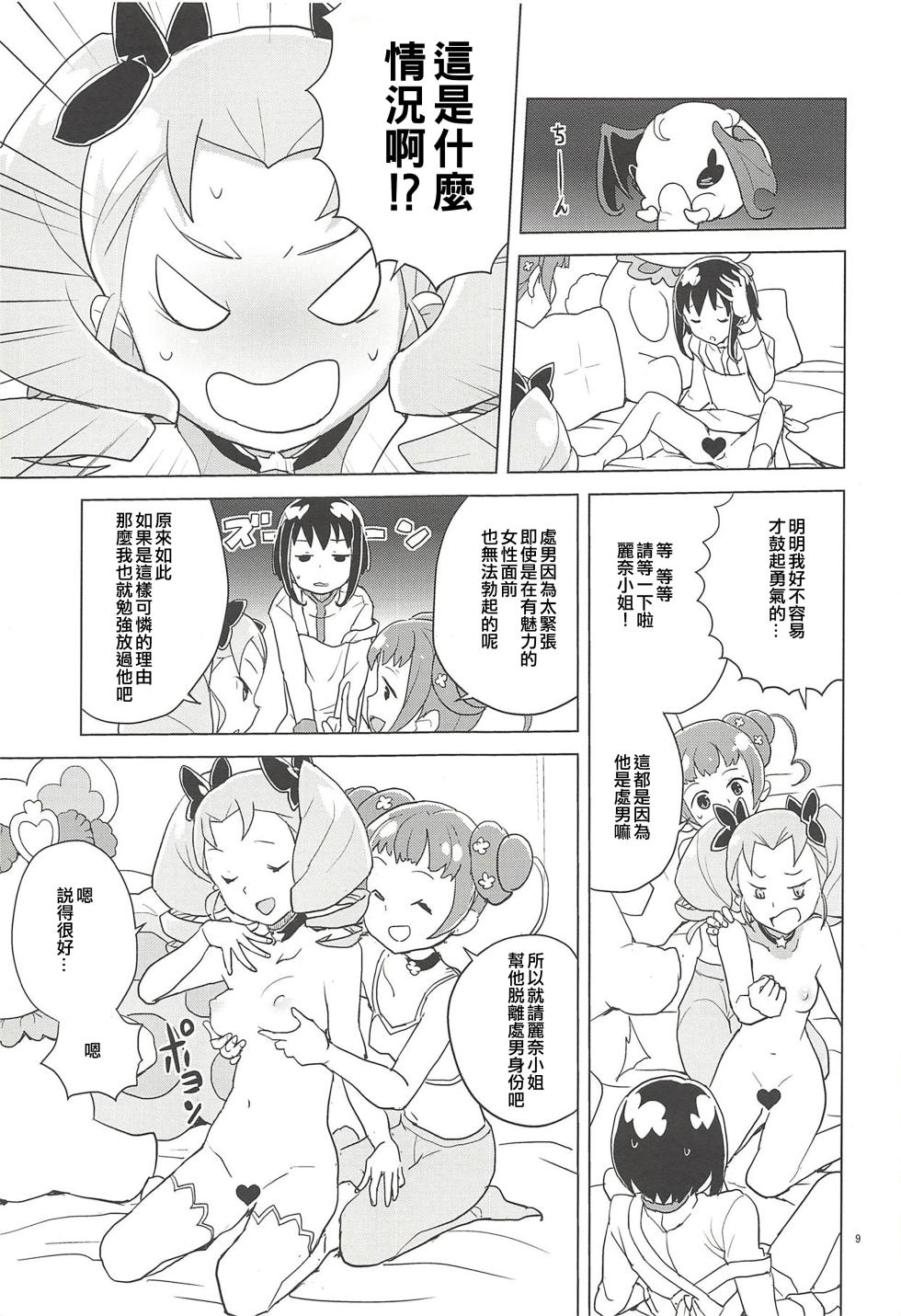 (C85) [Zenra Restaurant (Heriyama)] noblesse oblige (Dokidoki! PreCure) [Chinese] [ancient个人机翻汉化] - Page 9