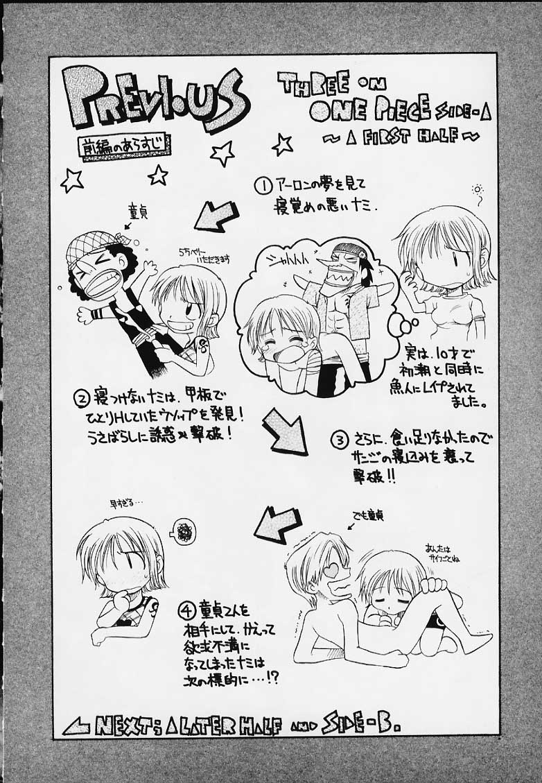 (C59) [Sairo Shuppan (Various)] 1P'S SIDE-B (One Piece) - Page 3
