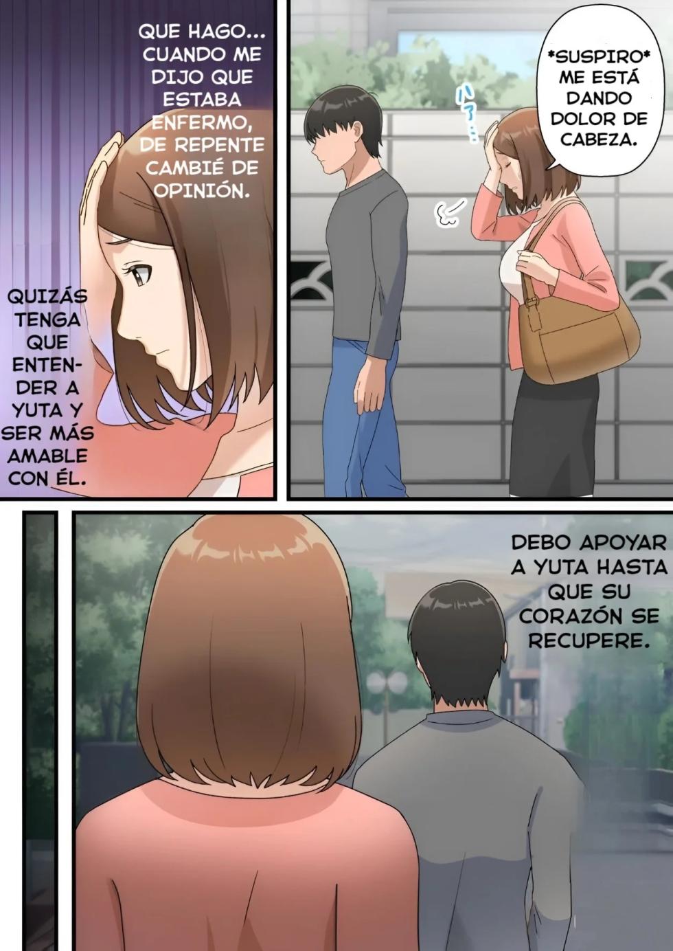 [Yuriko Club] Uchi no Musuko ga Uma sugite [Spanish] [WincestScans] - Page 10