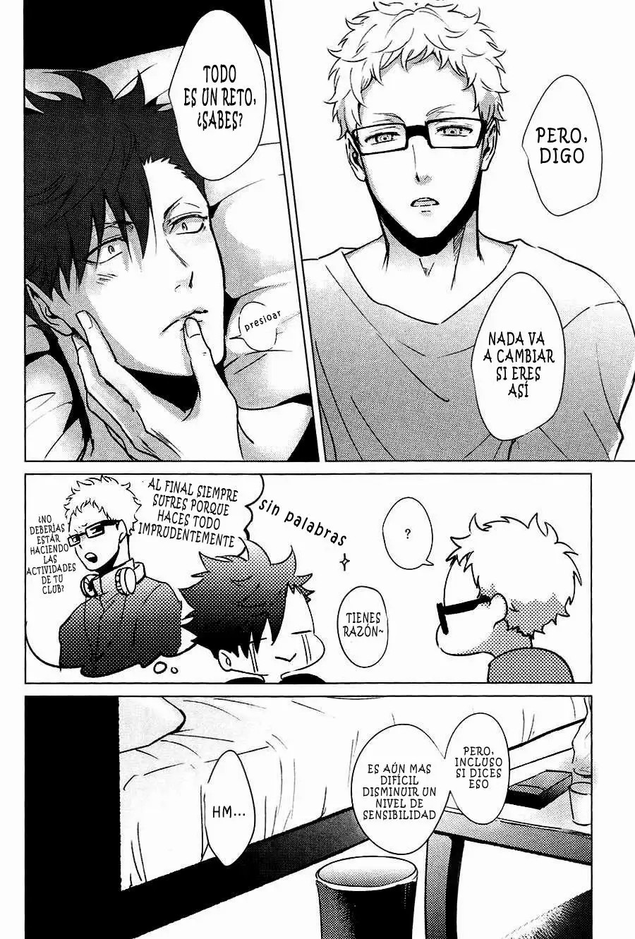 (RTS!!8) [Kuroquis (Kuro)] ChuChuChew (Haikyuu!!) [Spanish] - Page 17
