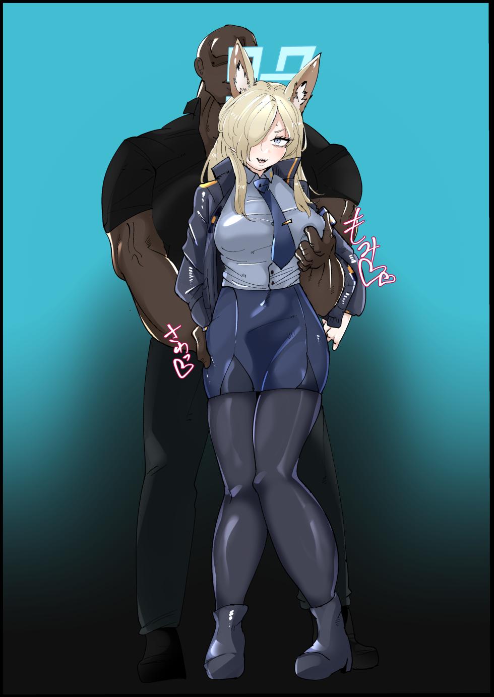 [Manzoku Ippon] Kanna Halo Kaihen Uragiri Bitch-ka (Blue Archive) - Page 34