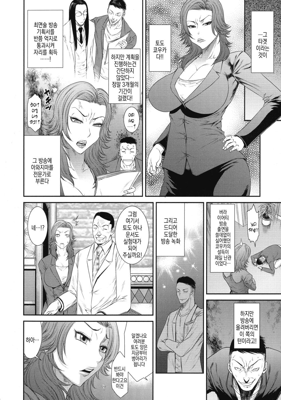 [Sunagawa Tara] Kannou Headline | 관능 헤드라인 (Iregui Ochita Tsuma-tachi) [Korean] [Incomplete] - Page 6