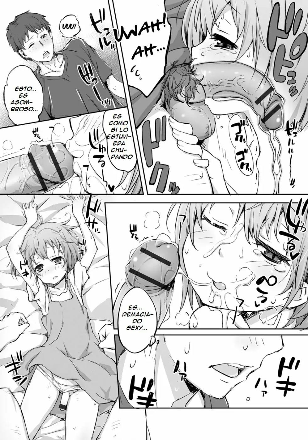 [uin] Kokuhaku. (Gekkan Web Otoko no Ko-llection! S Vol. 06) [Spanish] [D0kuro] [Digital] - Page 8