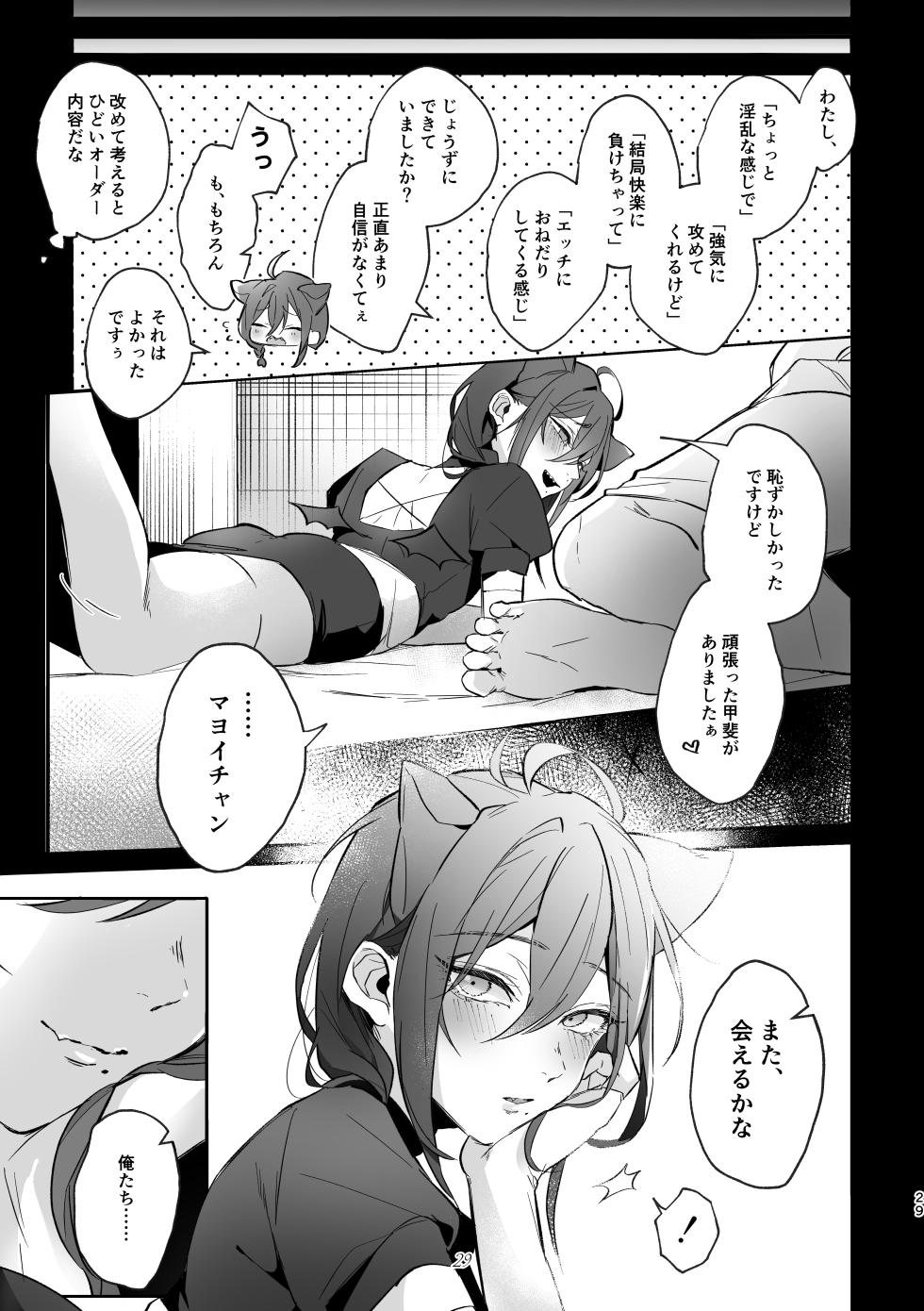 [grande melone (Kurobi Keiji)] Iinari my idol - My Idol So Obedient (Ensemble Stars!) [Digital] - Page 28