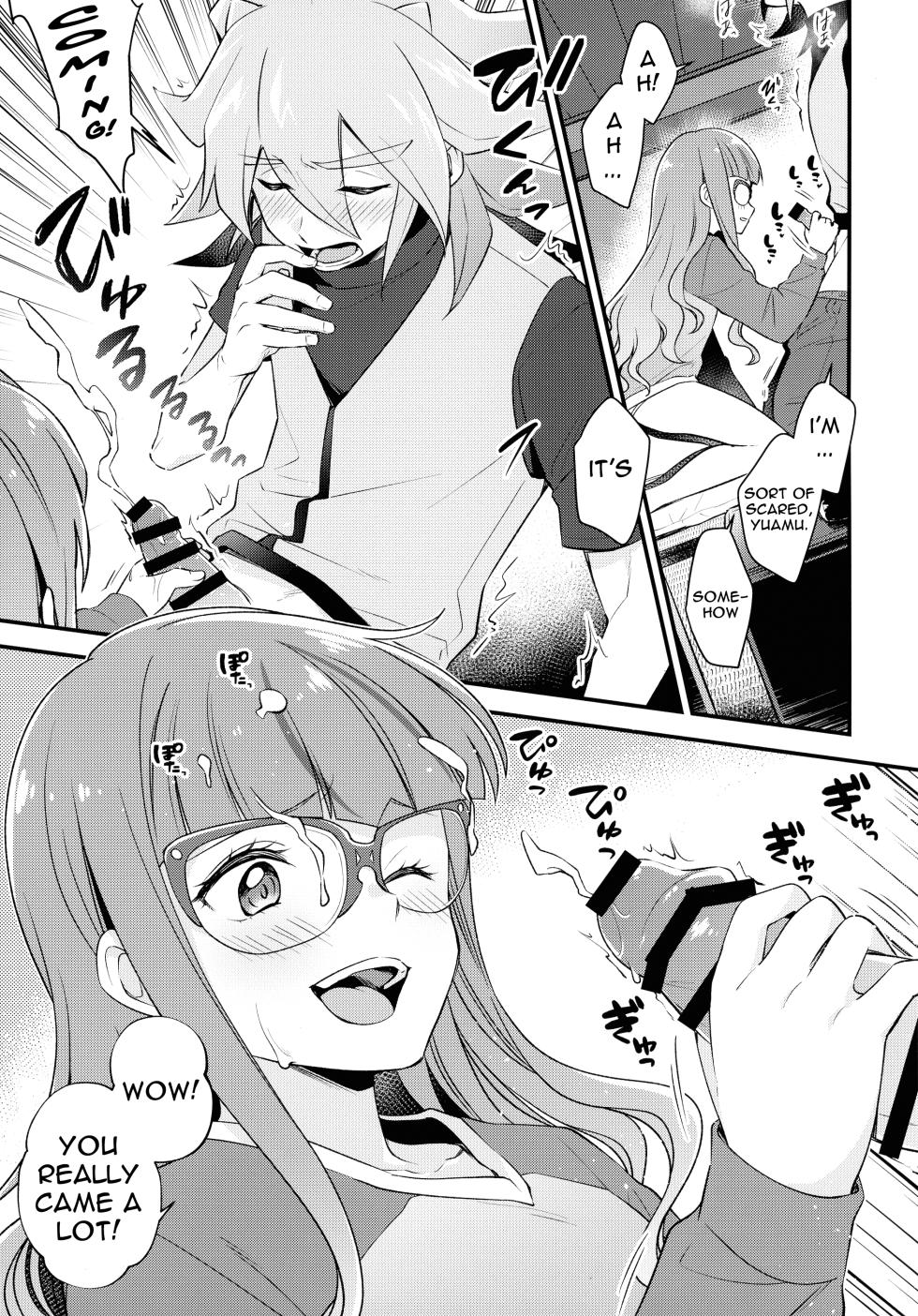 (C101) [Fishspell (fnd)] Koyoi wa Shacho to Himitsu no Tokkun (Yu-Gi-Oh! GO RUSH!!) [English] [Doujins.com] - Page 9
