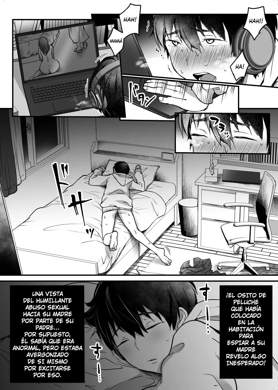 [Super Ichigo-chan (Misaoka)] MAMA ~Mama o Mamoru Tame ni Boku ga Shita Koto~ | Las Cosas que Hice para Proteger a mi Madre [Spanish] [SrTraduc] - Page 19