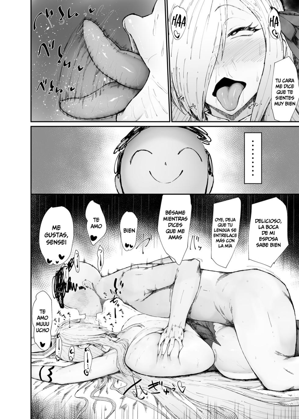 [Ginjou Maggots (Kurotama)] Dosukebe niku ningyou no tsukaikata (Blue Archive) [Spanish] [-A.W. SCAN-] - Page 6