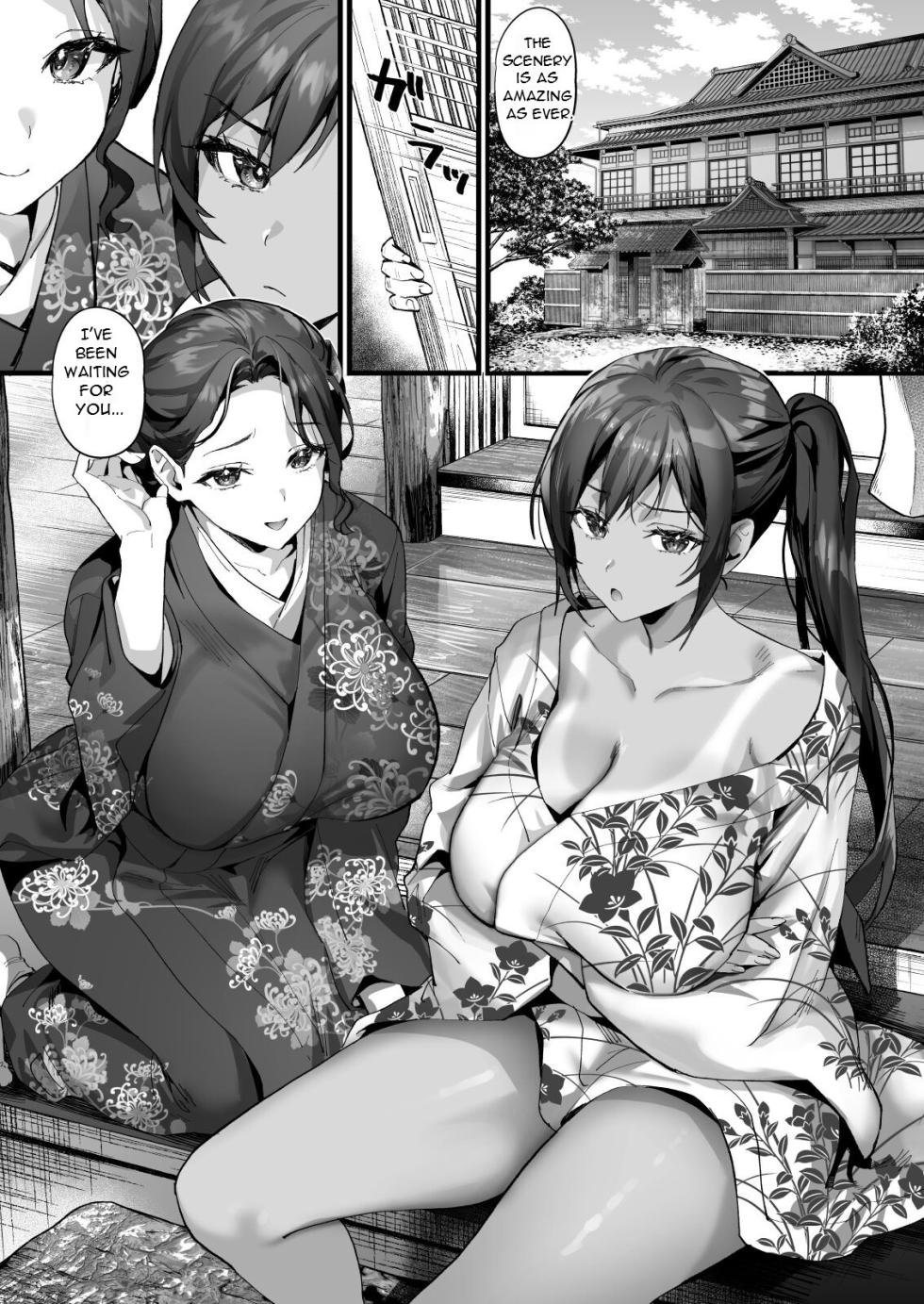 [sagejoh (sage joh)] Hiyakeato no Musume to Fuufu ni Natta Sono Yoru, Gibo mo Ukkari Haramasete Shimau Natsu | On the Night I Became a Couple With My Tanned Wife, I Accidentally Impregnated Mother-in-law Too [English] [DarklordMTLs] [Digital] - Page 3