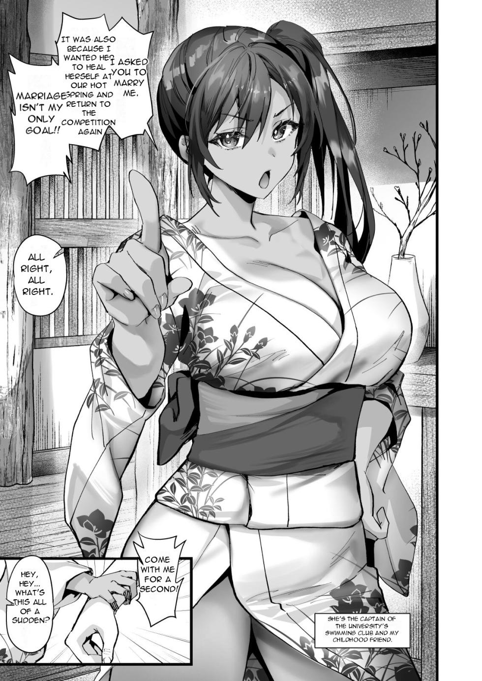 [sagejoh (sage joh)] Hiyakeato no Musume to Fuufu ni Natta Sono Yoru, Gibo mo Ukkari Haramasete Shimau Natsu | On the Night I Became a Couple With My Tanned Wife, I Accidentally Impregnated Mother-in-law Too [English] [DarklordMTLs] [Digital] - Page 5