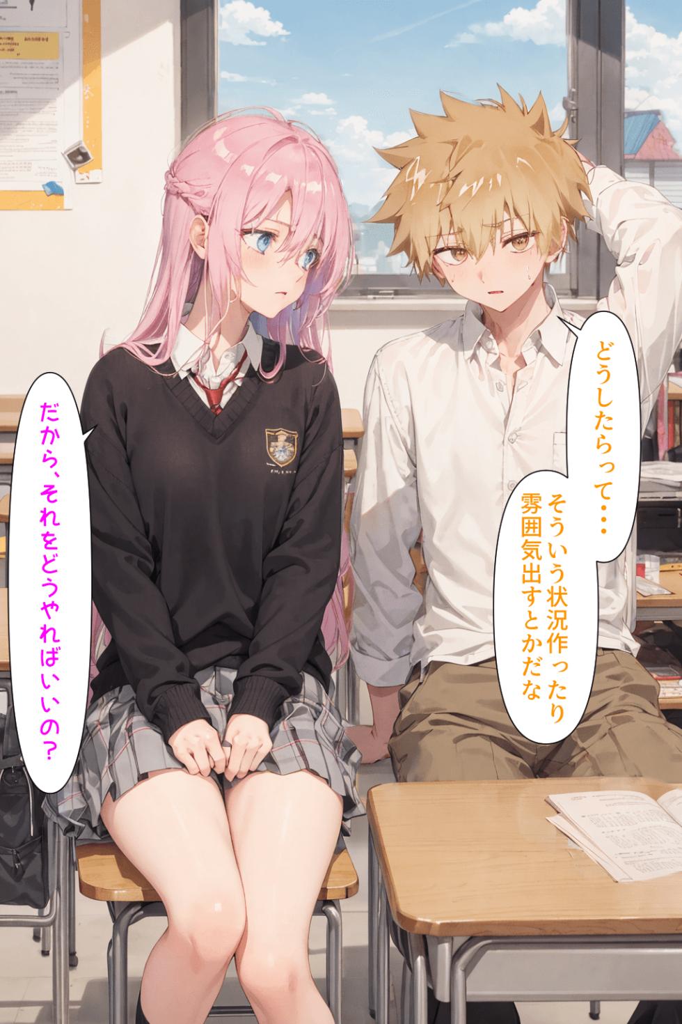 [AI Generated] 可愛いだけにされちゃう式守さん (体験版) - Page 35