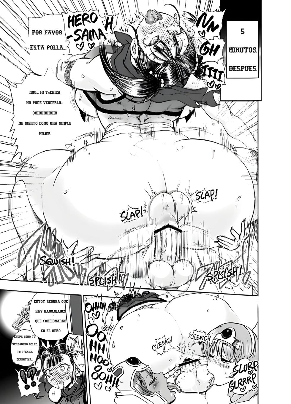 [Arsenothelus (Rebis, Chinbotsu)] Zetsurin Yuusha to 3-nin no Mama Extended (Dragon Quest III) [Spanish] [Hta scan] [Digital] [Incomplete] - Page 6