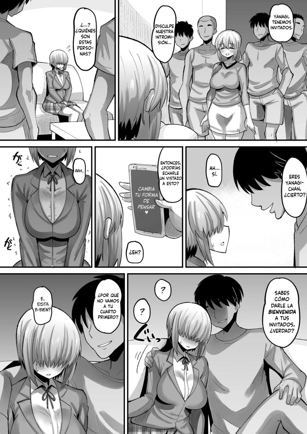 [AMP (Norakuro Nero)] Uzaki-ke Joushiki Kaihenchuu | Cambiando el Sentido Común de la Familia Uzaki (Uzaki-chan wa Asobitai!) [Spanish] [Shake de Frutas] [Digital] - Page 4
