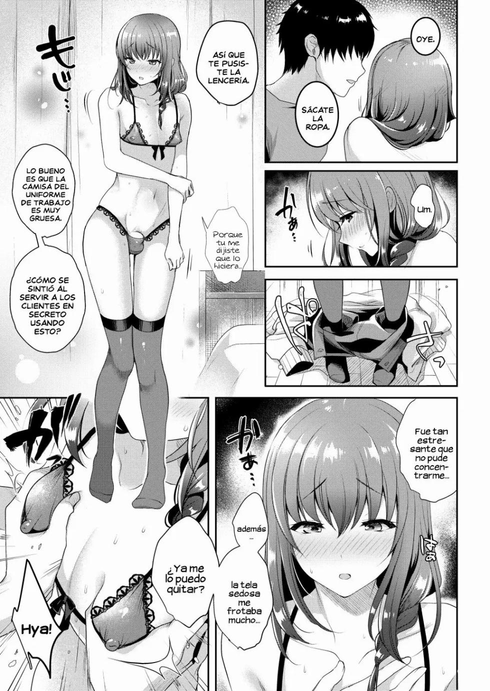 [Kakukonoka (Menoko)] Senpai no Oppai | Las Tetas de Senpai [Spanish] [Mely Scans] [Digital] - Page 13