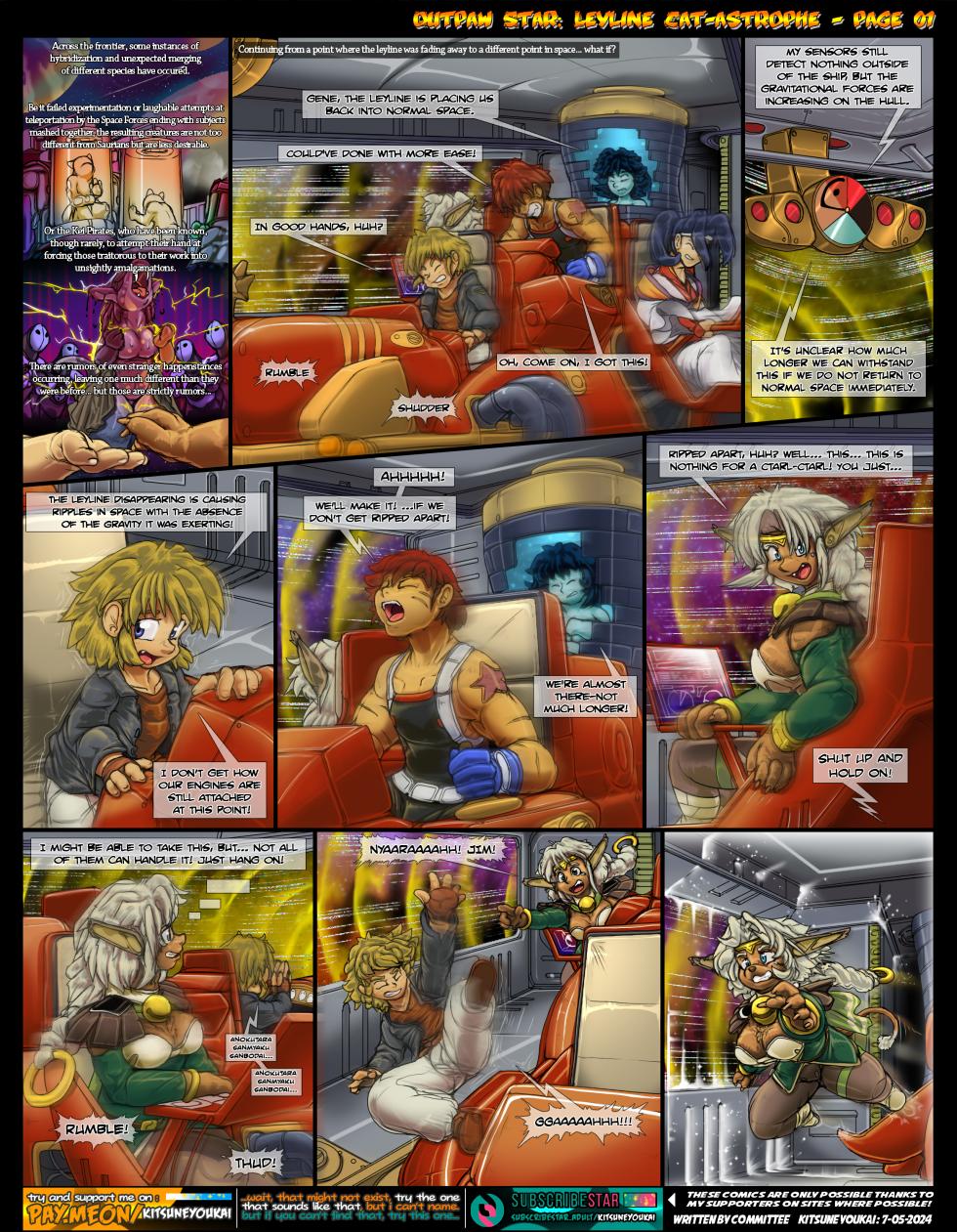 Outpaw Star: Leyline Cat-astrophe by Kitsune Youkai (Ongoing) - Page 2