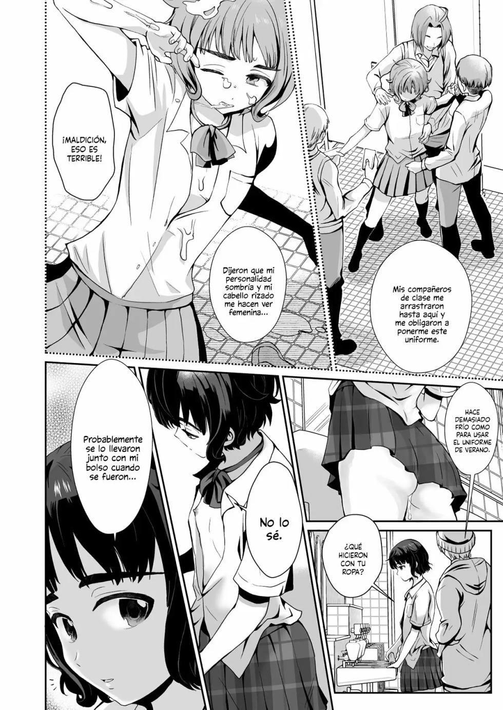 [Kinokko (Taguchi Monyata)] Toilet ni Ittara SeJiru Mamire no Otokonoko ga Taorete Ita no de Toriaezu Irete Mita [Spanish] [Mely Scans] - Page 7